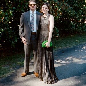 REISS Angelo Burnout Maxi Dress Evening Long Wedding Guest Dress